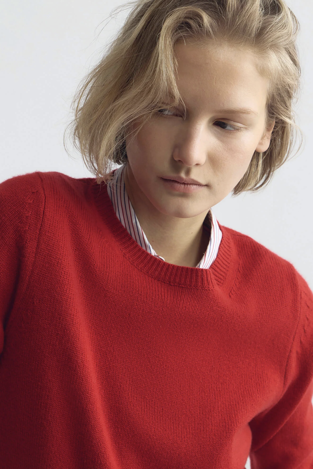 NILI LOTAN Sweater Venus Sweater, True Red Soho-Boutique