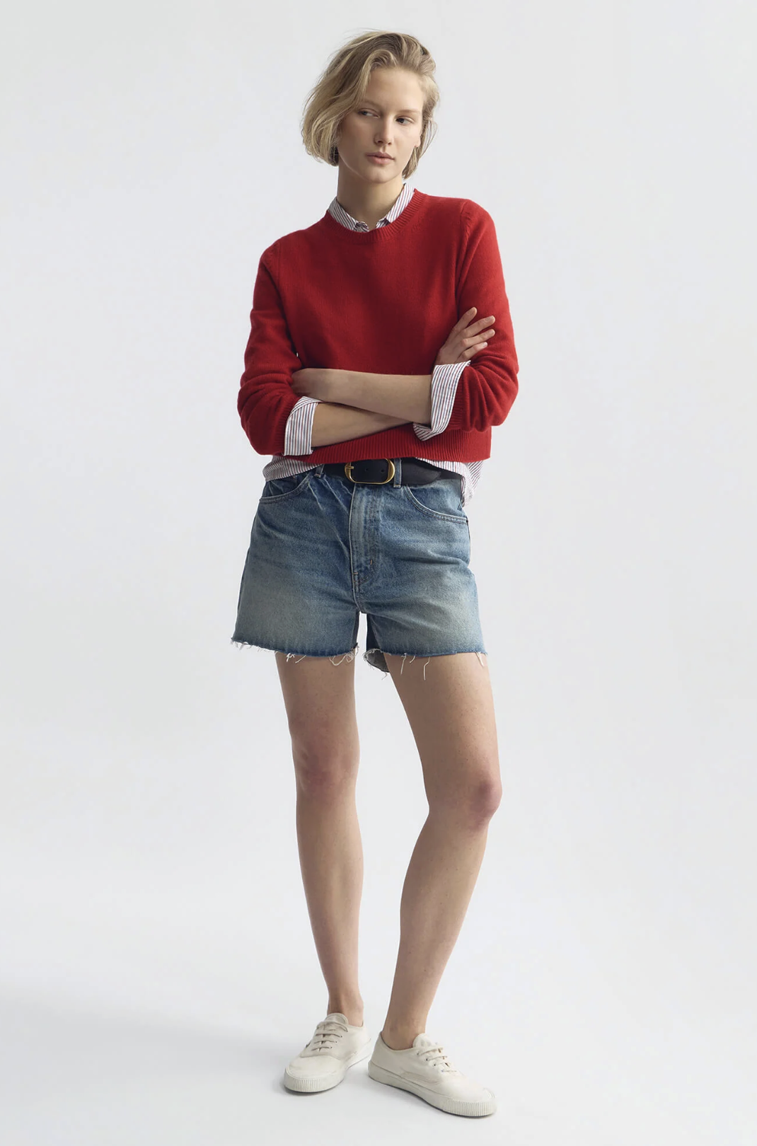 NILI LOTAN Sweater Venus Sweater, True Red Soho-Boutique