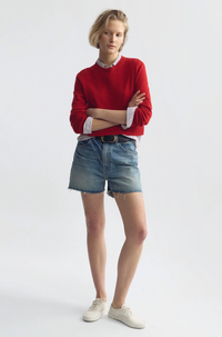 NILI LOTAN Sweater Venus Sweater, True Red Soho-Boutique