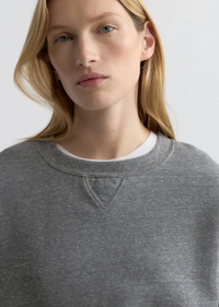 NILI LOTAN Sweatshirt Gladys Sweatshirt, Heather Grey Soho-Boutique