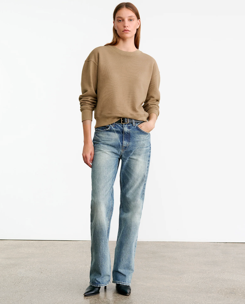 NILI LOTAN Sweatshirt Gortana Sweatshirt, Desert Taupe Soho-Boutique