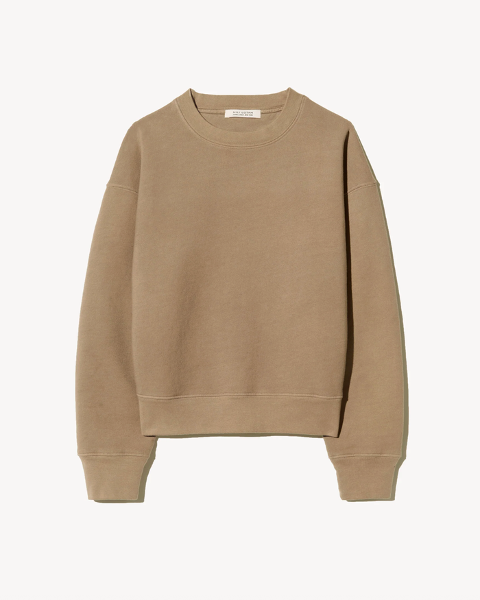 NILI LOTAN Sweatshirt Gortana Sweatshirt, Desert Taupe Soho-Boutique