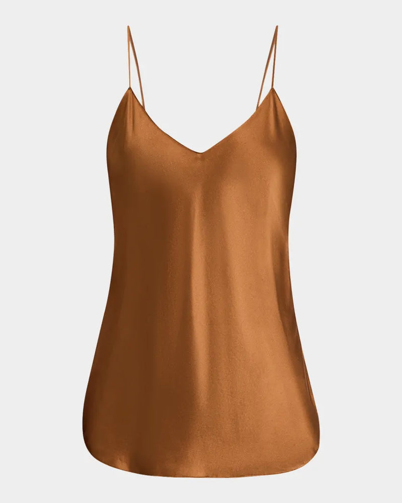 NILI LOTAN Tank Isabella Cami Top, Whiskey Soho-Boutique