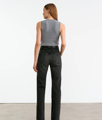 NILI LOTAN tank May Sweater Tank, Medium Grey Melange Soho-Boutique