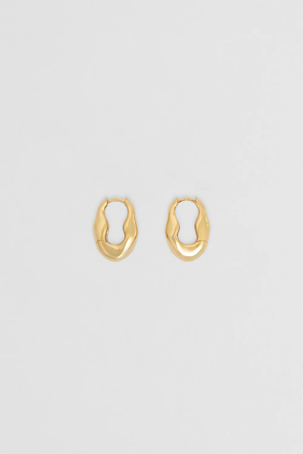 Nina Gordon Earrings Marina Hoop, Gold Soho-Boutique