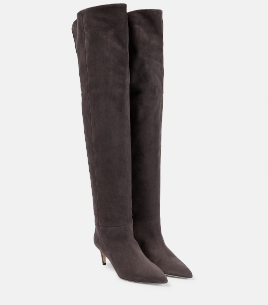 Paris Texas Boot Stiletto Over Knee Boot, Smoke Soho-Boutique