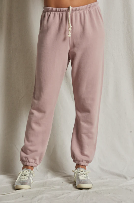 perfectwhitetee Pant Stevie Sweatpant, Mauve Soho-Boutique