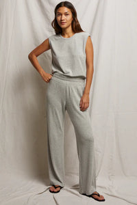 perfectwhitetee Pants Katie Terry Pants, Heather Grey Soho-Boutique