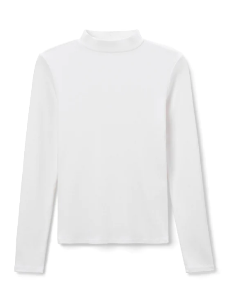 perfectwhitetee Shirt Lauryn Long Sleeve, White Soho-Boutique