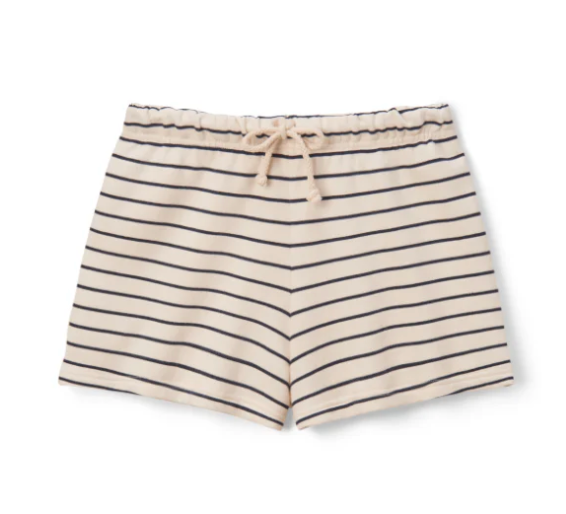 perfectwhitetee Shorts Layla Shorts, Natural/Night Stripe Soho-Boutique