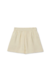 perfectwhitetee Shorts Malin Linen Shorts, Custard Soho-Boutique