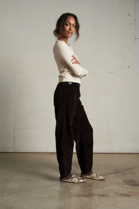 perfectwhitetee sweater Maureen Rib Cardigan, Sugar Soho-Boutique