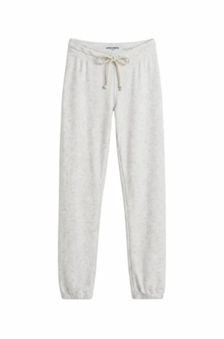 perfectwhitetee Sweatpants Brynn Brushed Cotton Mohair Drawcord Pant, Ash Soho-Boutique
