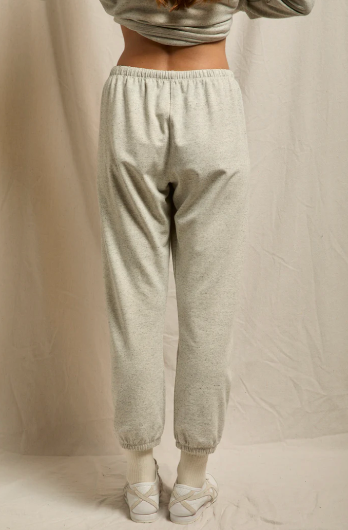 perfectwhitetee Sweatpants Indy French Terry Sweatpant, Ash Charcoal Soho-Boutique