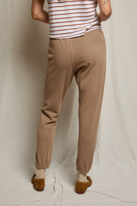 perfectwhitetee Sweatpants Johnny French Terry Easy Sweatpant, Mocha Soho-Boutique