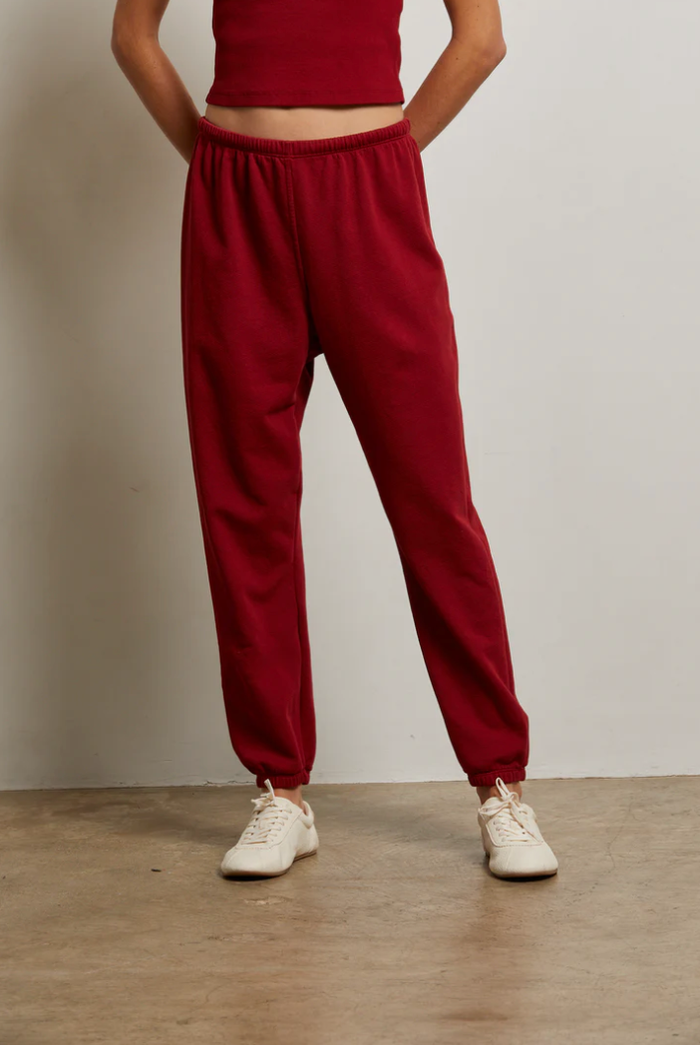 perfectwhitetee Sweatpants Johnny Sweatpant, Maple Soho-Boutique