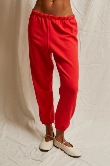 perfectwhitetee Sweatpants Johnny Sweatpant, Poppy Red Soho-Boutique