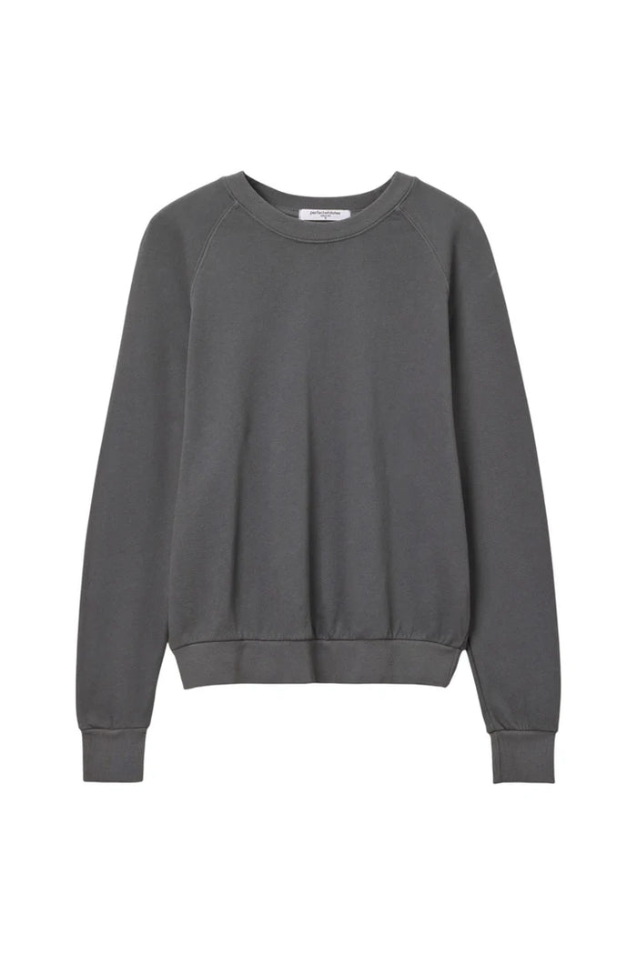 perfectwhitetee Sweatshirt Alexi Sweatshirt, Charcoal Soho-Boutique