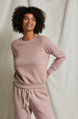 perfectwhitetee Sweatshirt Lennon Sweatshirt, Mauve Soho-Boutique