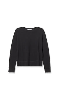 perfectwhitetee Sweatshirt Selma Pullover, True Black Soho-Boutique