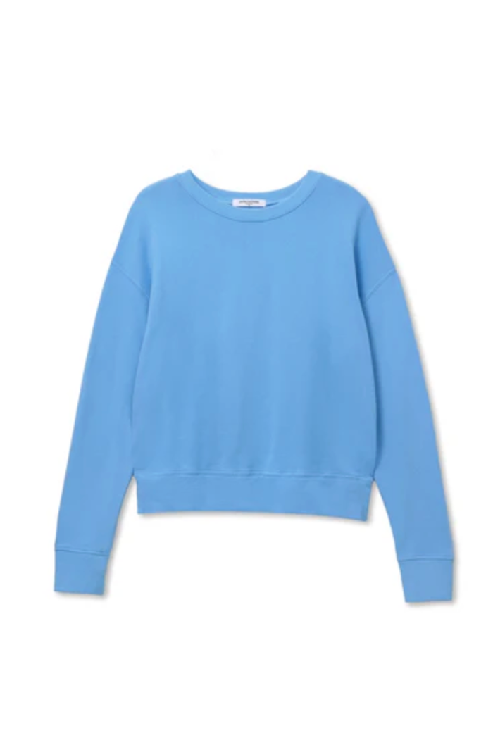 perfectwhitetee Sweatshirt Tyler French Terry Pullover Sweatshirt, Pacific blue Soho-Boutique
