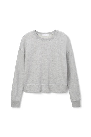 perfectwhitetee Sweatshirt Tyler Sweatshirt, Heather Grey Soho-Boutique