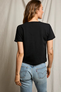 perfectwhitetee T-Shirt Beckett Tee, True Black Soho-Boutique