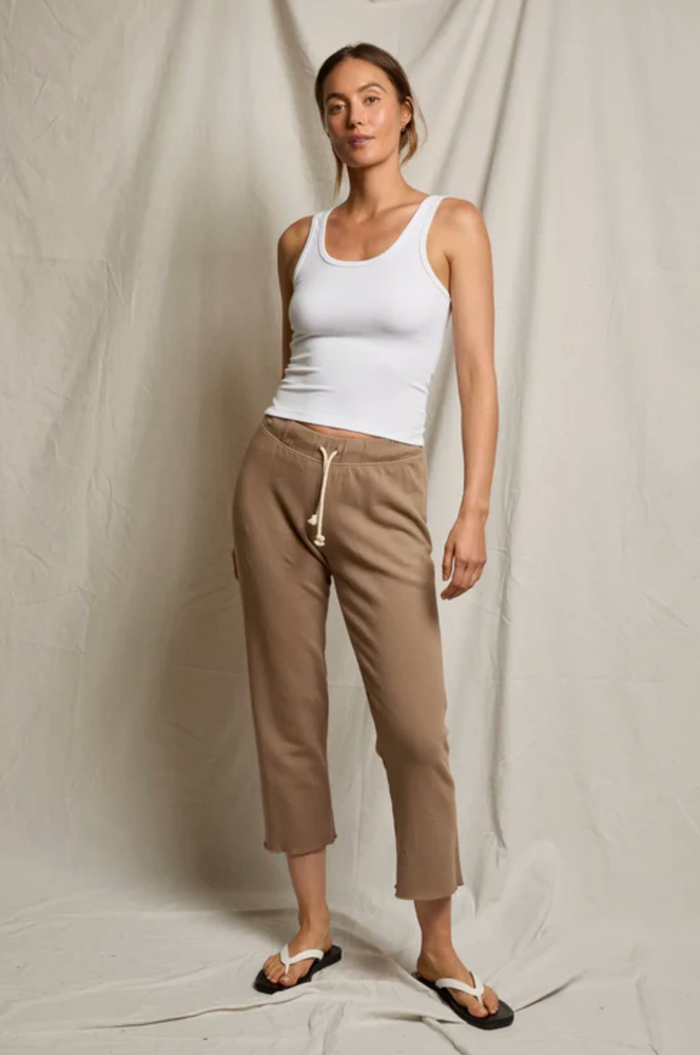 perfectwhitetee Tank London Ribbed Tank, White Soho-Boutique