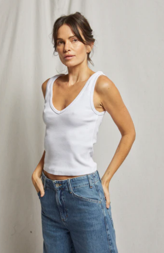 perfectwhitetee Tank Maria Tank, White Soho-Boutique