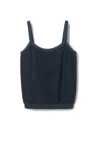 perfectwhitetee Tank Marley Tank, Navy Soho-Boutique