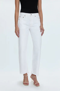 Pistola Denim Lexi Mid Rise Denim, Luxe White Vintage Soho-Boutique