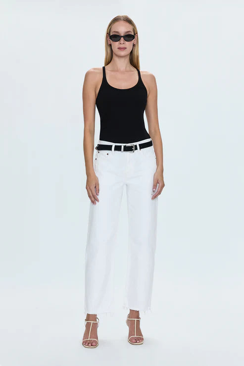 Pistola Denim Lexi Mid Rise Denim, Luxe White Vintage Soho-Boutique
