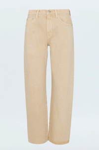 Pistola Denim Lexi Mid Rise Straight, Sand Dollar Soho-Boutique