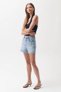 Pistola denim short Aoki High Rise A-Line Short, Terrace Soho-Boutique