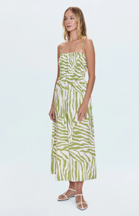 Pistola Dress Bianca Dress, Safari Lime Soho-Boutique