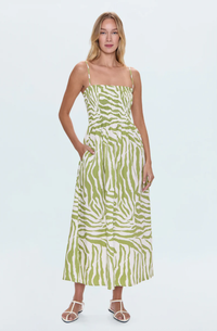 Pistola Dress Bianca Dress, Safari Lime Soho-Boutique