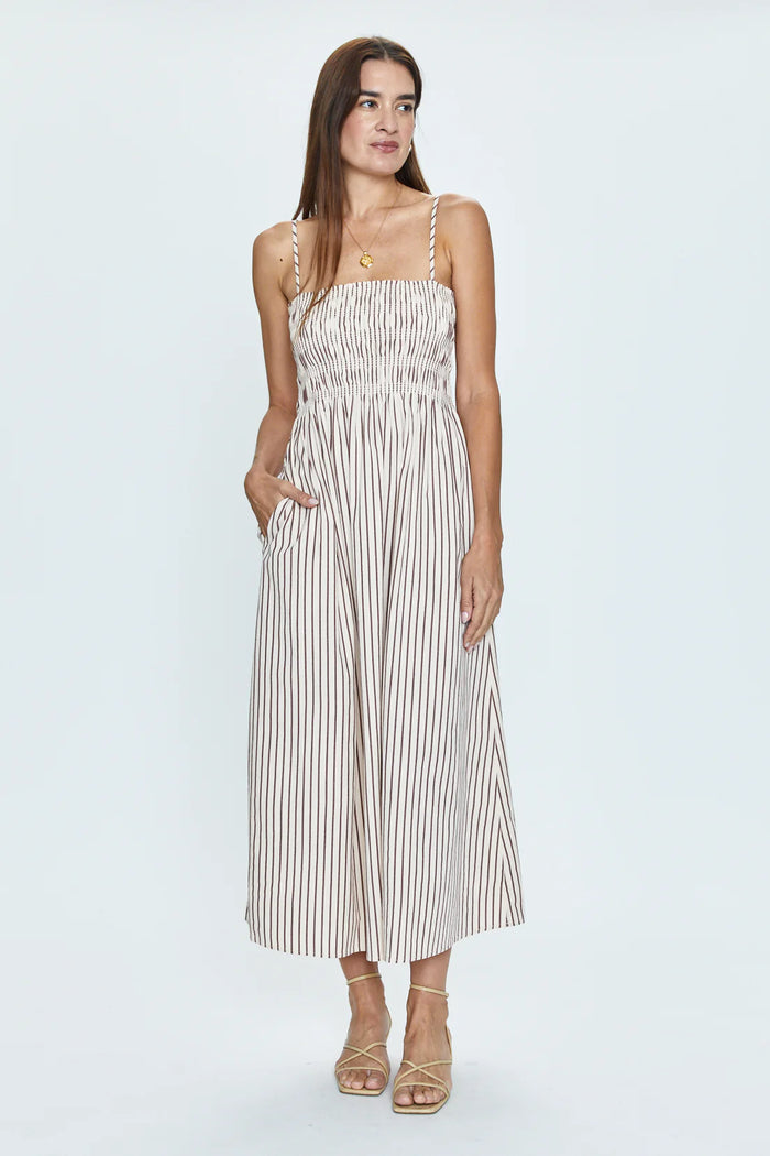 Pistola Dress Bianca Dress, Tiramisu Stripe Soho-Boutique