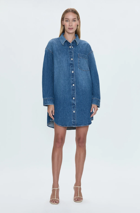 Pistola Dress Elle Shirt Dress, Karat Soho-Boutique