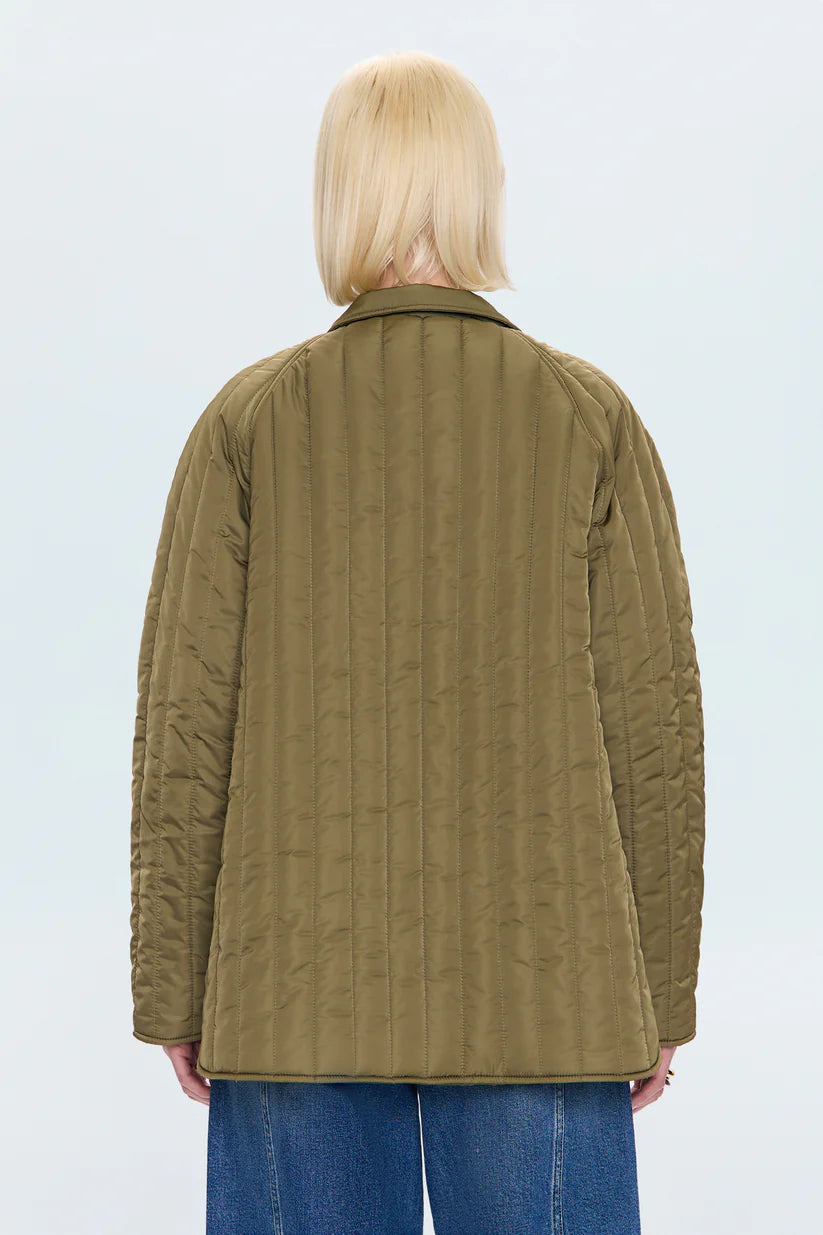 Pistola Jacket Sawyer Quilted Barn Jacket, Olive Soho-Boutique