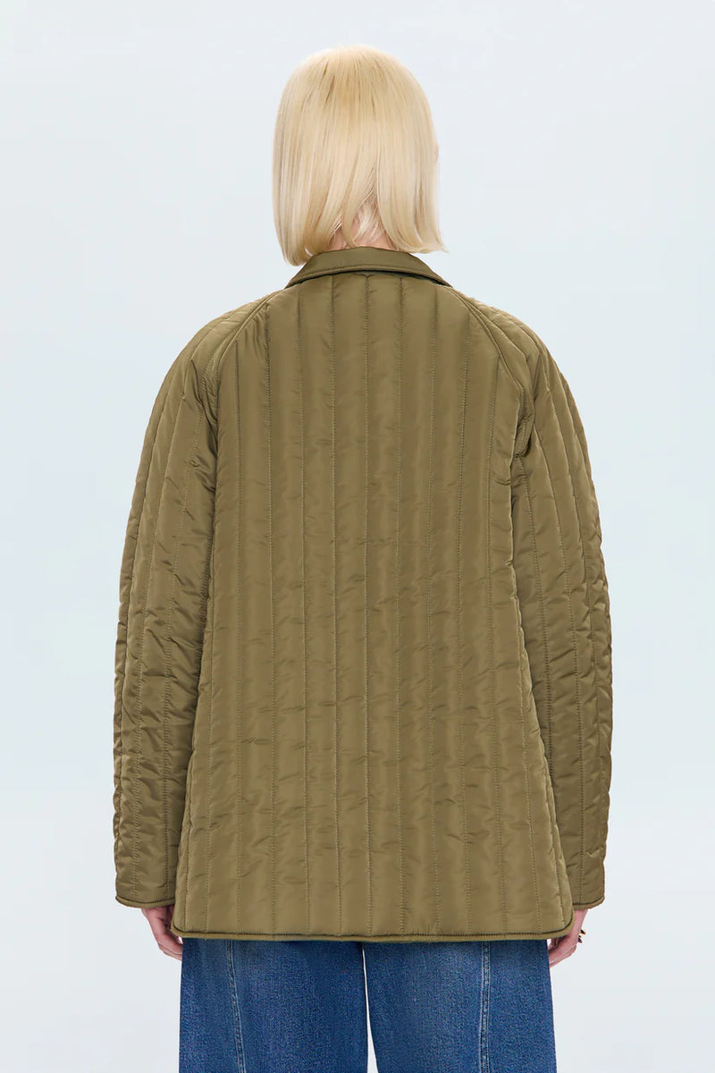 Pistola Jacket Sawyer Quilted Barn Jacket, Olive Soho-Boutique