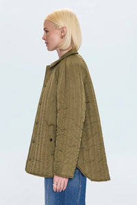 Pistola Jacket Sawyer Quilted Barn Jacket, Olive Soho-Boutique