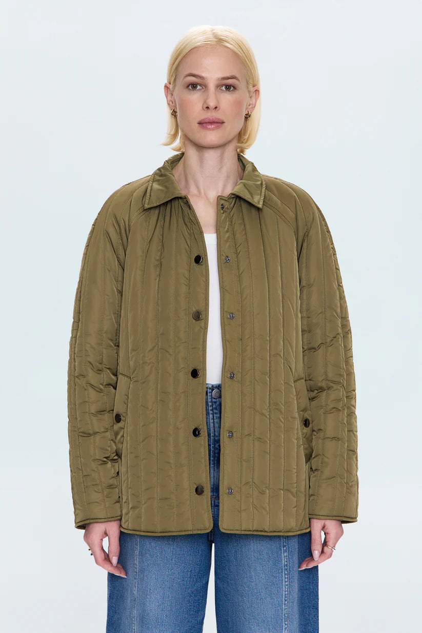 Pistola Jacket Sawyer Quilted Barn Jacket, Olive Soho-Boutique