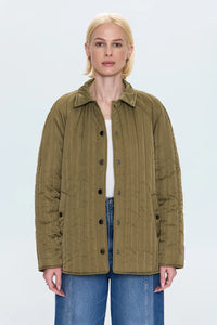 Pistola Jacket Sawyer Quilted Barn Jacket, Olive Soho-Boutique