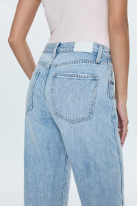 Pistola Jean Kacey Mid Rise Cuffed Straight Jean, Berkley Soho-Boutique