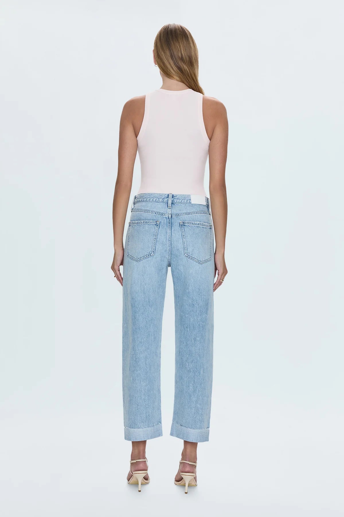 Pistola Jean Kacey Mid Rise Cuffed Straight Jean, Berkley Soho-Boutique