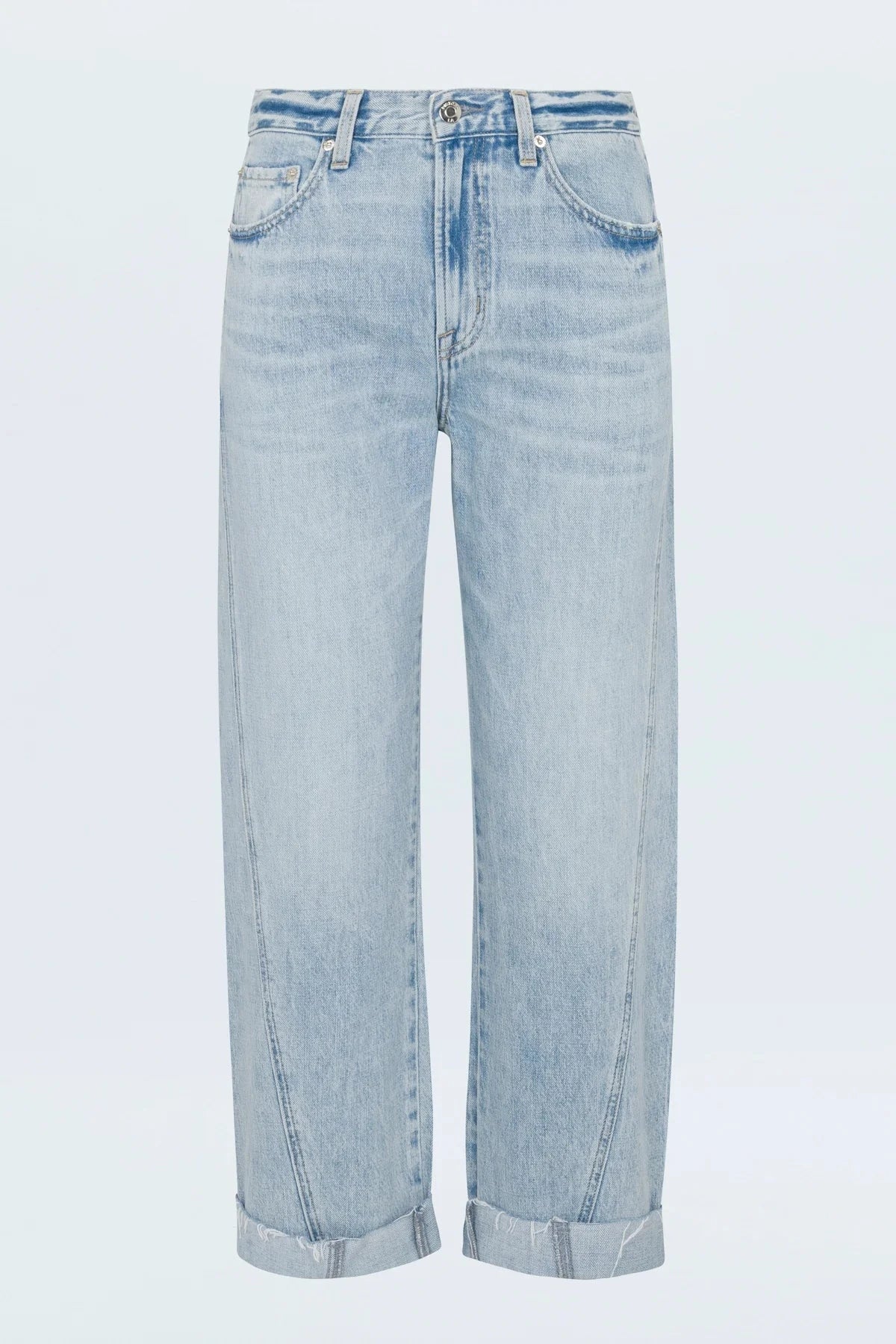 Pistola Jean Kacey Mid Rise Cuffed Straight Jean, Berkley Soho-Boutique