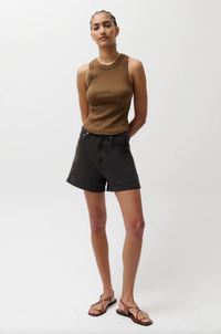 Pistola Short Kimora High Rise A-Line Short, Bristol Black Soho-Boutique