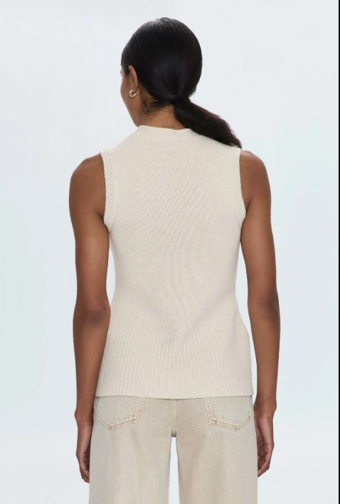 Pistola Sweater Audra Vest, Dove Soho-Boutique