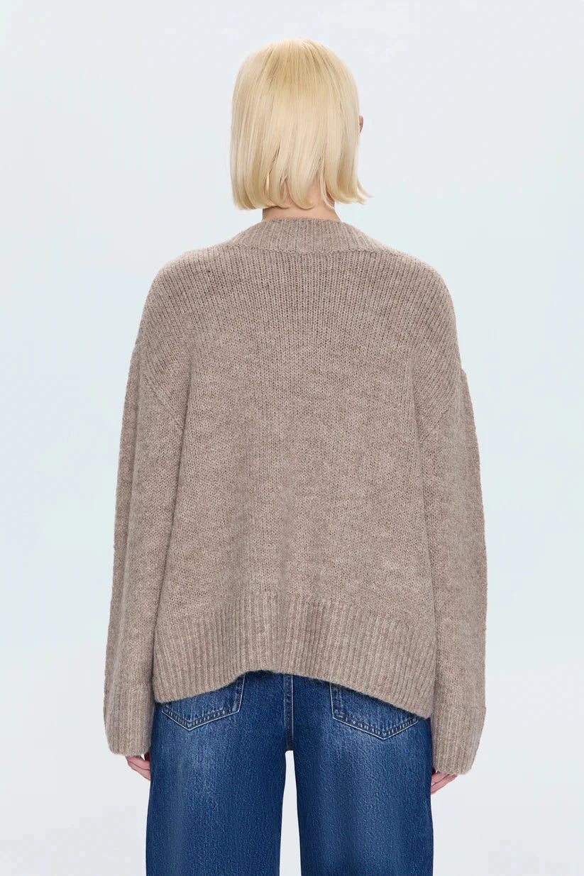 Pistola Sweater Talia Sweater, Taupe Soho-Boutique