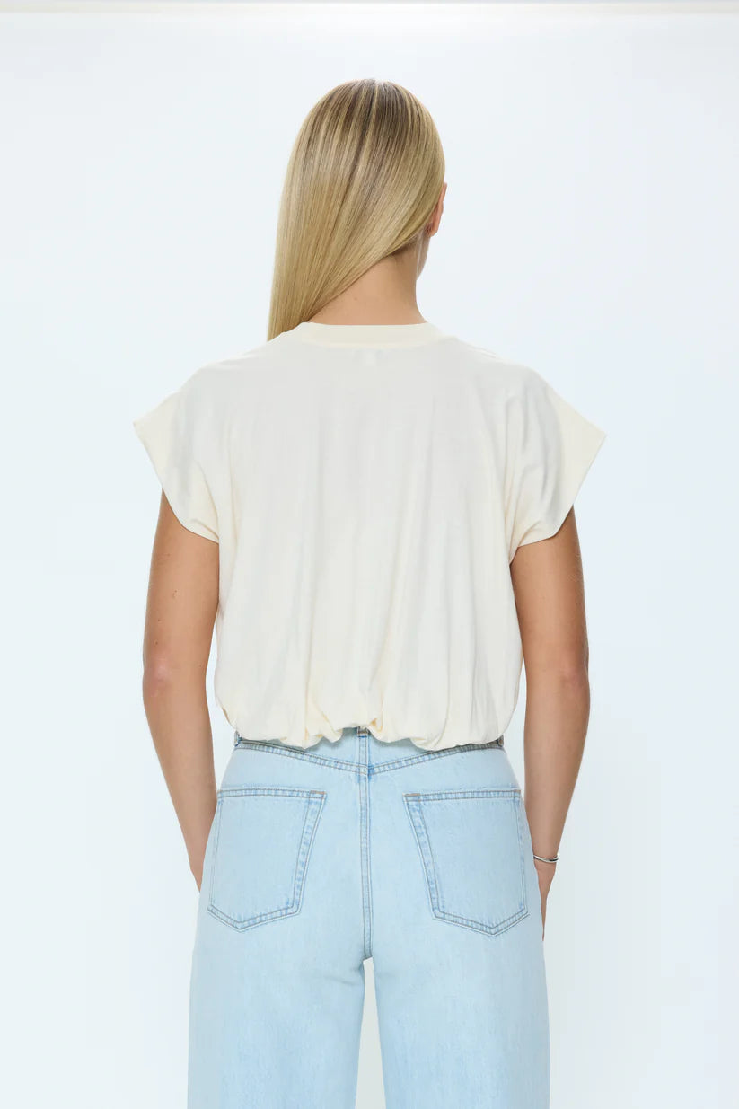 Pistola T-Shirt Millie Bubble Tee, Le Blanc Soho-Boutique